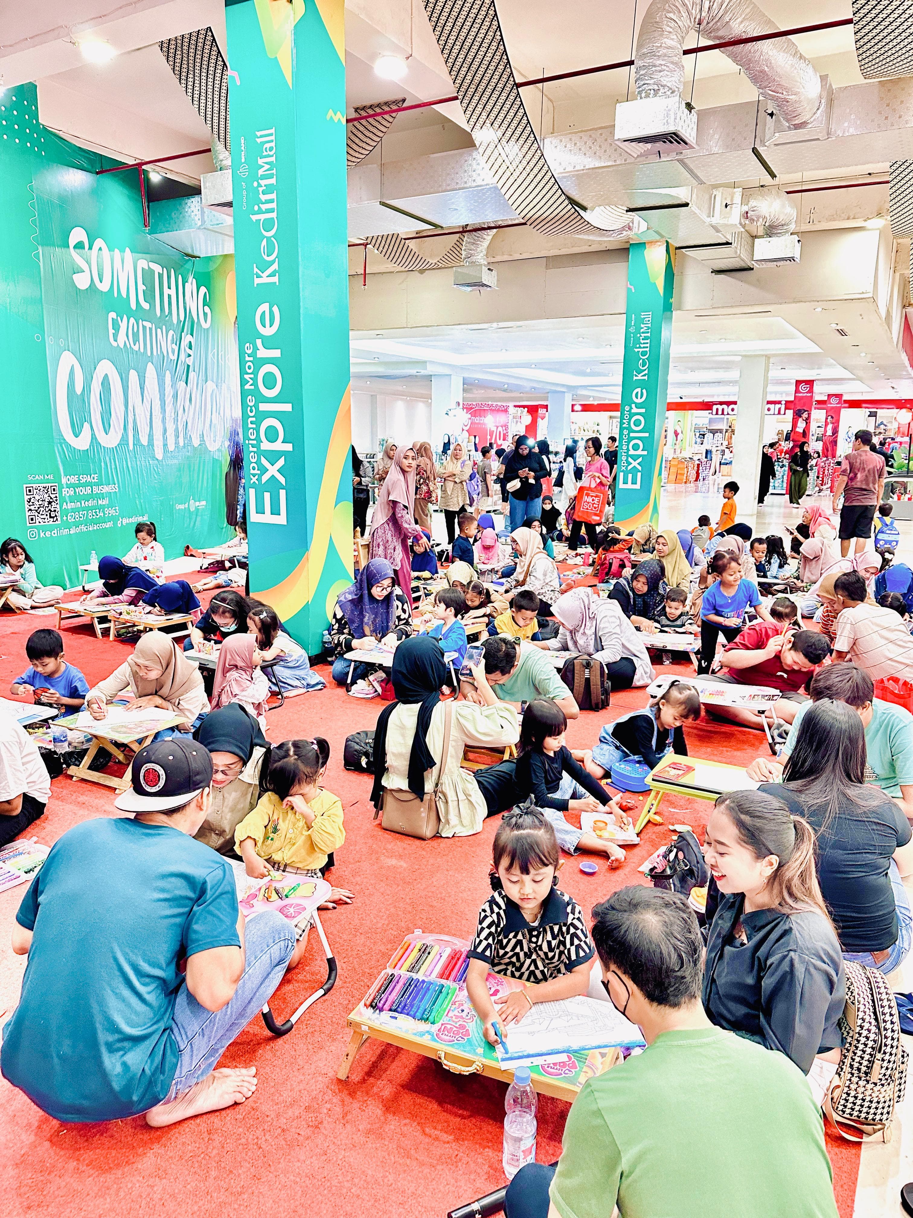 Sukses Gelar “Color & Fun Day”, Kediri Mall Dimeriahkan 51 Peserta Penuh Warna dan Ceria!
