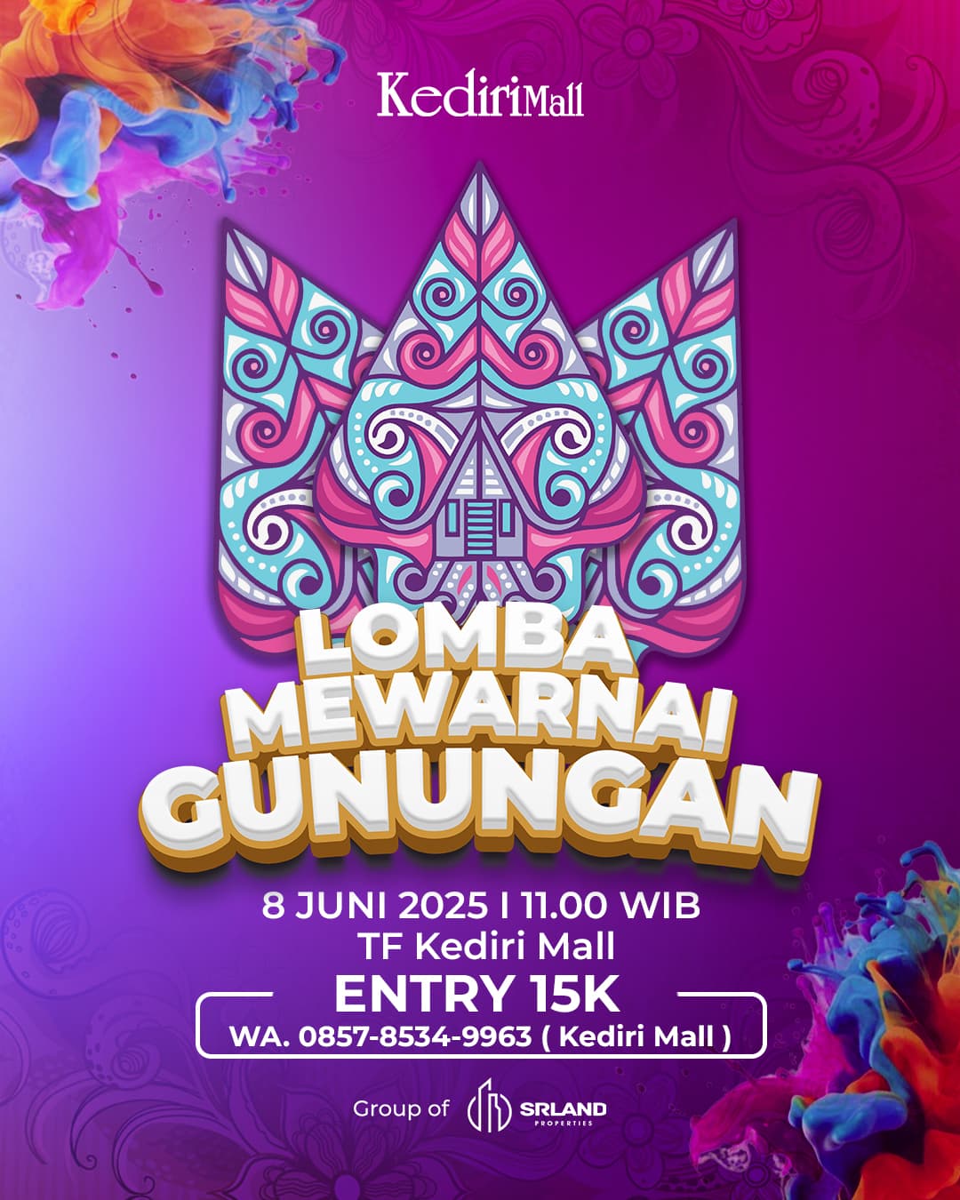 Lomba Mewarnai Gunungan