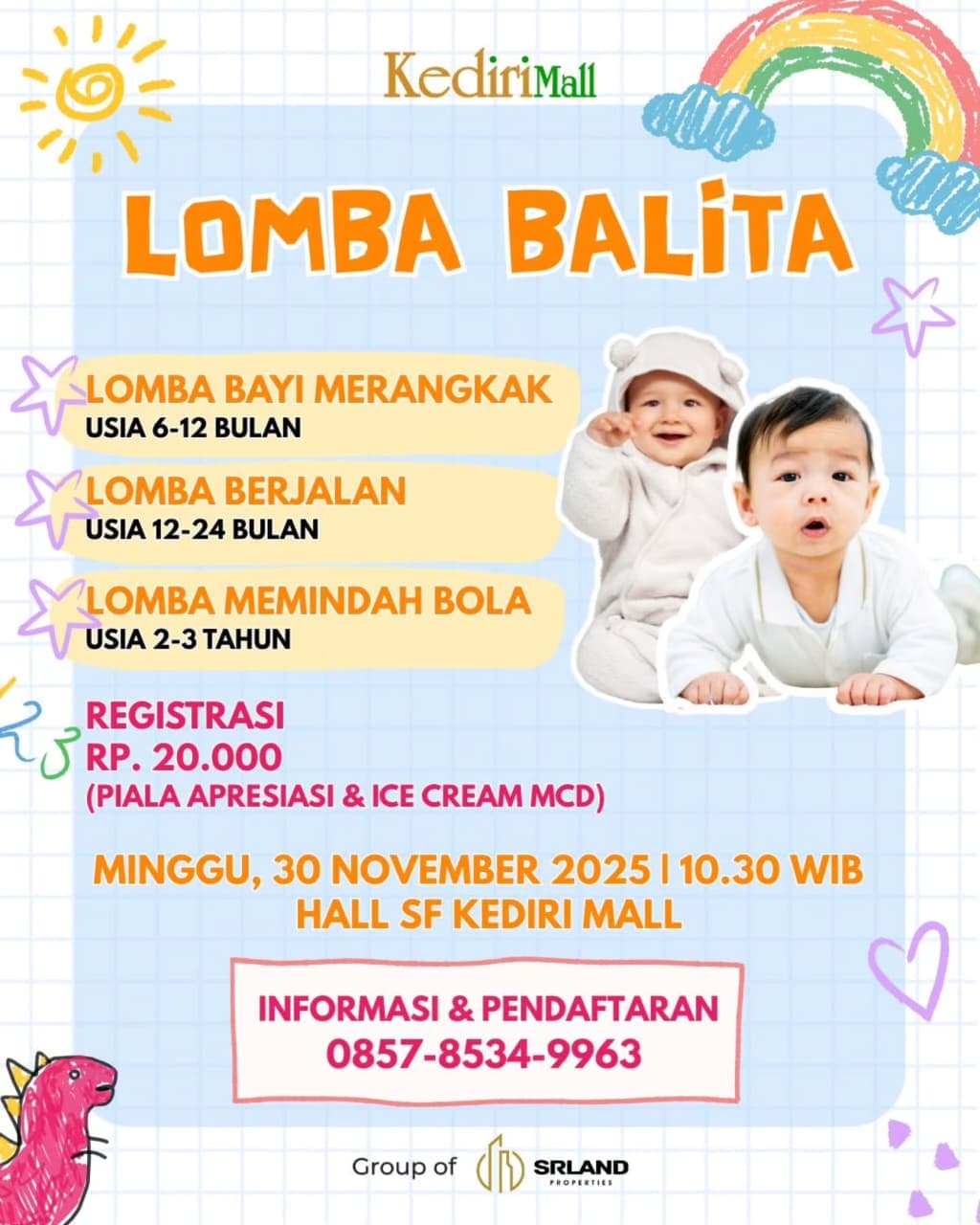 LOMBA BALITA KEDIRI MALL 2025