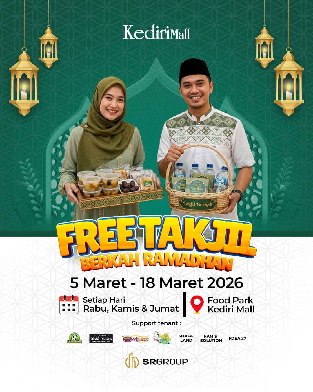 FREE TAKJIL BERKAH RAMADHAN